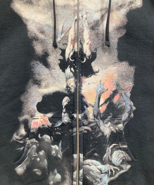 SUPREME（シュプリーム）SUPREME (シュプリーム) ジップパーカー / Frank Frazetta Zip Up Hooded Sweatshirts ブラック サイズ:Ｓの古着・服飾アイテム