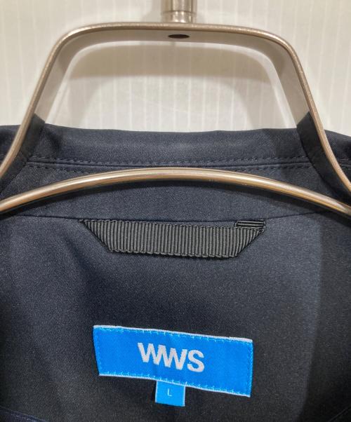 WWS（ダブリューダブリューエス）WWS (ダブリューダブリューエス) Bizテーラードジャケット ネイビー サイズ:Ⅼの古着・服飾アイテム