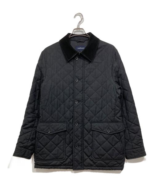 NEWYORKER（ニューヨーカー）NEWYORKER (ニューヨーカー) キルティングコート ブラック サイズ:Ｌの古着・服飾アイテム