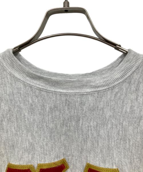 Champion REVERSE WEAVE（チャンピオン リバース ウィーブ）Champion REVERSE WEAVE (チャンピオン リバース ウィーブ) クルーネックスウェット グレー サイズ:XX-LARGEの古着・服飾アイテム