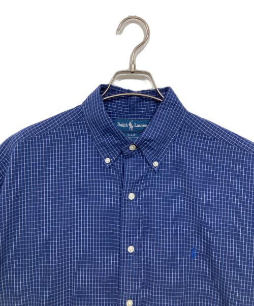 RALPH LAUREN（ラルフローレン）RALPH LAUREN (ラルフローレン) 半袖シャツ ネイビー サイズ:Ⅼの古着・服飾アイテム