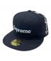 Supreme（シュプリーム）の古着「NEW YORK YANKEES BOX LOGO CAP」｜ネイビー