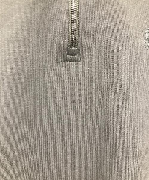 POLO RALPH LAUREN（ポロ・ラルフローレン）POLO RALPH LAUREN (ポロ・ラルフローレン) ハーフジップスウェット グレー サイズ:ｓの古着・服飾アイテム