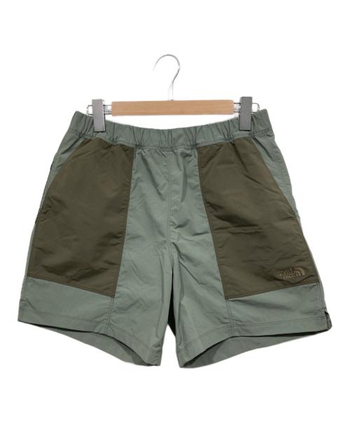 THE NORTH FACE（ザ ノース フェイス）THE NORTH FACE (ザ ノース フェイス) ウォーターストライダーショーツ オリーブ サイズ:Ｌの古着・服飾アイテム