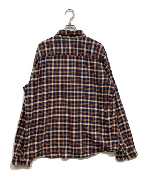 Patagonia（パタゴニア）Patagonia (パタゴニア) チェックシャツ ネイビー×ベージュ サイズ:Lの古着・服飾アイテム