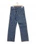 UNION SUPPLY (ユニオンサプライ) PALAKA WORK PANTS/パラカチェックパンツ ネイビー サイズ:W34：10000円