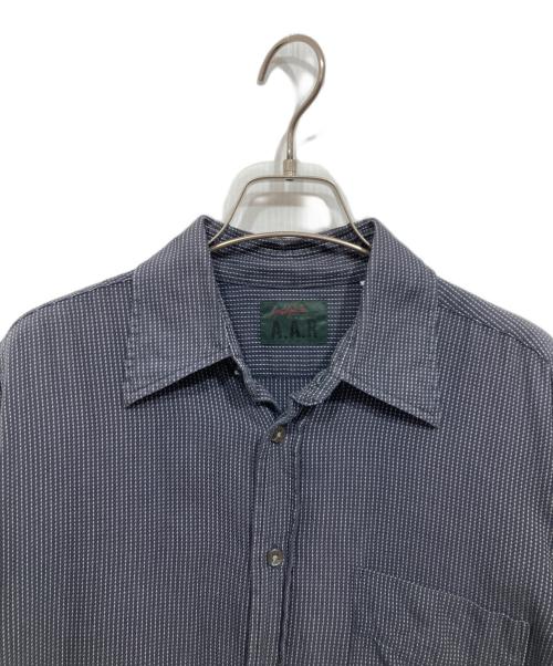 A.A.R（アール）A.A.R (アール) 長袖シャツ ネイビー サイズ:Mの古着・服飾アイテム