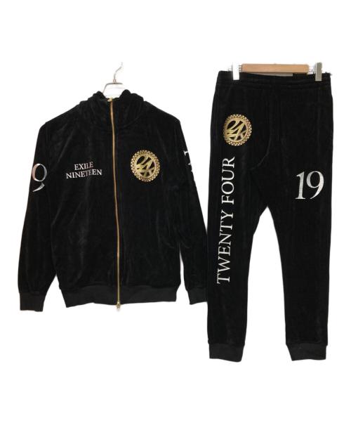24karats（トゥエンティーフォーカラッツ）24karats (トゥエンティーフォーカラッツ) セットアップジャージ ブラック サイズ:Ｍの古着・服飾アイテム