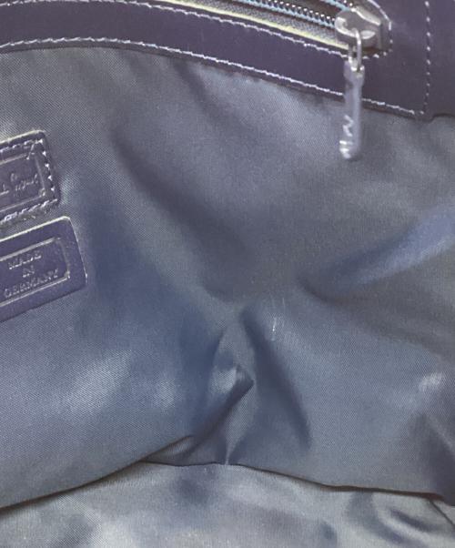 MCM（エムシーエム）MCM (エムシーエム) ナイロントートバッグ ネイビーの古着・服飾アイテム