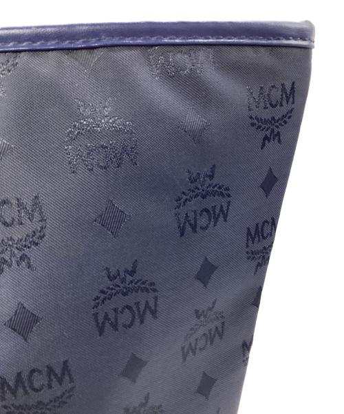 MCM（エムシーエム）MCM (エムシーエム) ナイロントートバッグ ネイビーの古着・服飾アイテム