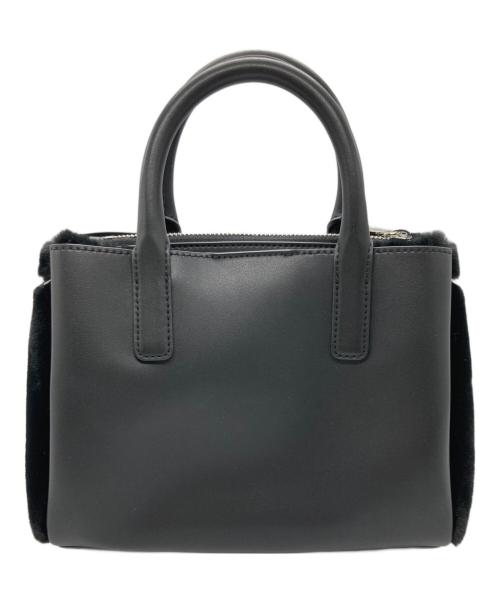 CHARLES & KEITH（チャールズアンドキース）CHARLES & KEITH (チャールズアンドキース) サイドファー2WAYショルダーバッグ ブラックの古着・服飾アイテム