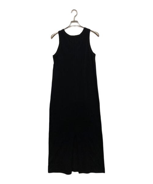 Spick and Span（スピック＆スパン）Spick and Span (スピック＆スパン) 天竺アメスリロングワンピース ブラック サイズ:38の古着・服飾アイテム