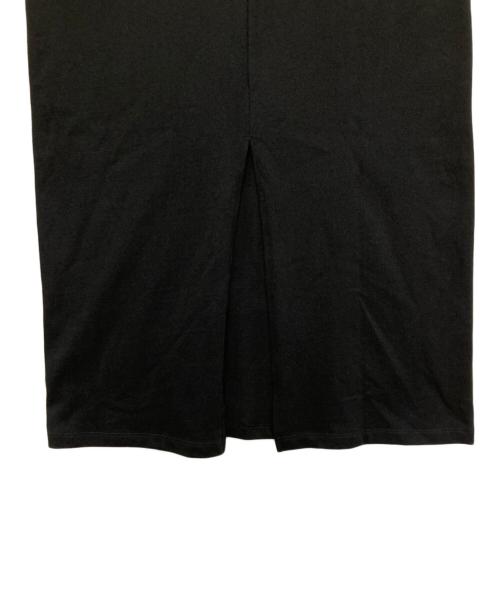 Spick and Span（スピック＆スパン）Spick and Span (スピック＆スパン) 天竺アメスリロングワンピース ブラック サイズ:38の古着・服飾アイテム
