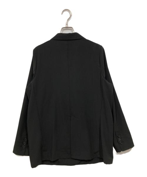 URBAN RESEARCH（アーバンリサーチ）URBAN RESEARCH (アーバンリサーチ) ウール混ダブルブレストジャケット ブラック サイズ:Freeの古着・服飾アイテム