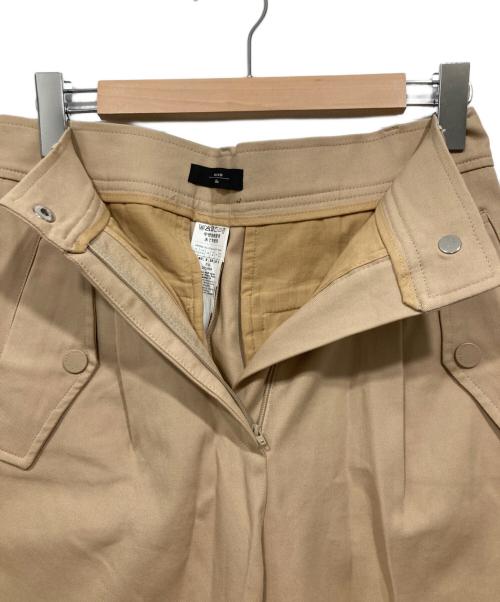 WEEKEND Max Mara（ウィークエンド マックスマーラ）WEEKEND Max Mara (ウィークエンド マックスマーラ) タックパンツ ベージュ サイズ:36の古着・服飾アイテム