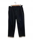 NEW BALANCEニューバランス）の古着「ワイドテーパードパンツ / MET24 Wide Tapered Fit」｜ネイビー