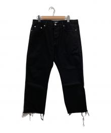 stussy（ステューシー）の古着「カットオフチノパン」｜ブラック