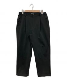NEW BALANCE（ニューバランス）の古着「ワイドテーパードパンツ / MET24 Wide Tapered Fit」｜ブラック