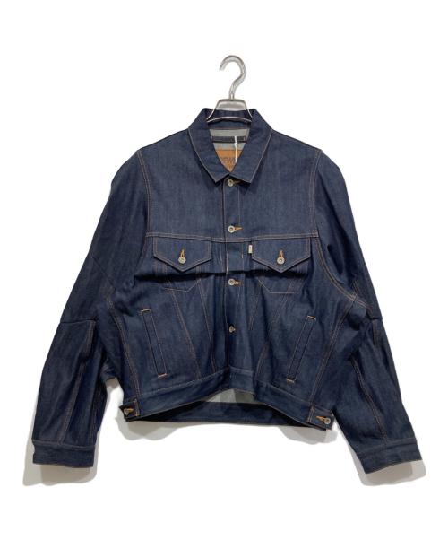 doublet（ダブレット）doublet (ダブレット) デニムジャケット / PROTEIN MUSCLE DENIM JACKET インディゴ サイズ:X-LARGEの古着・服飾アイテム