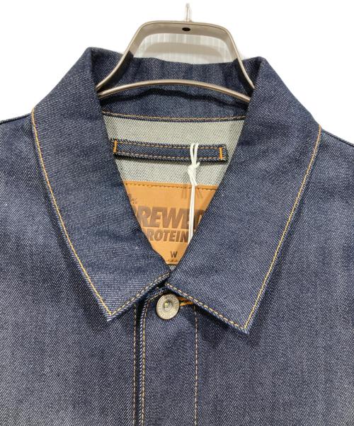 doublet（ダブレット）doublet (ダブレット) デニムジャケット / PROTEIN MUSCLE DENIM JACKET インディゴ サイズ:X-LARGEの古着・服飾アイテム