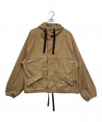 ANCELLMアンセルム）の古着「DRILL HOODIE JACKET」｜ベージュ