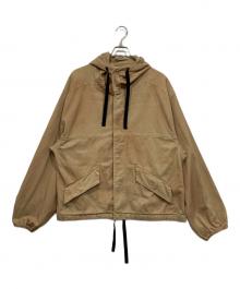 ANCELLM（アンセルム）の古着「DRILL HOODIE JACKET」｜ベージュ