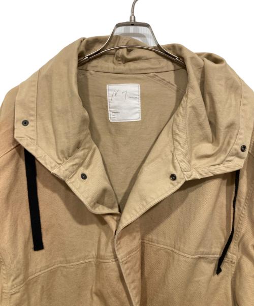 ANCELLM（アンセルム）ANCELLM (アンセルム) DRILL HOODIE JACKET ベージュ サイズ:２の古着・服飾アイテム