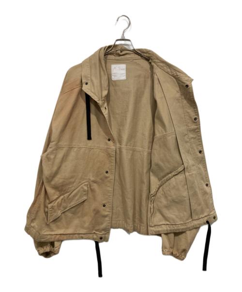 ANCELLM（アンセルム）ANCELLM (アンセルム) DRILL HOODIE JACKET ベージュ サイズ:２の古着・服飾アイテム