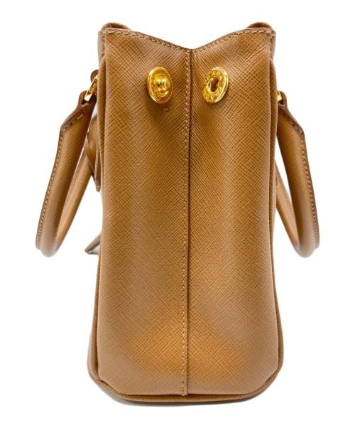 PRADA（プラダ）PRADA (プラダ) 2WAYショルダーバッグ / ガリレアサフィアーノスモールバッグ ベージュの古着・服飾アイテム