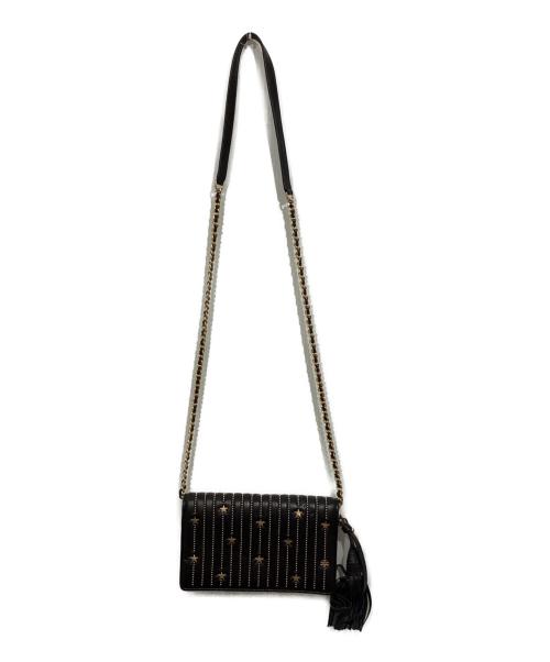 TORY BURCH（トリーバーチ）TORY BURCH (トリーバーチ) スタースタッズショルダーバッグ ブラックの古着・服飾アイテム