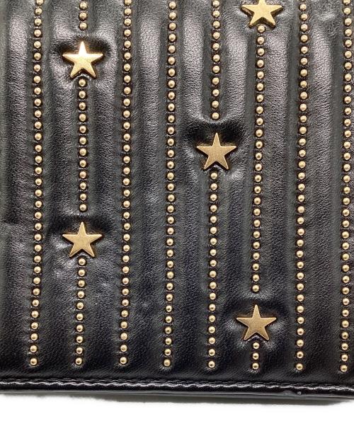 TORY BURCH（トリーバーチ）TORY BURCH (トリーバーチ) スタースタッズショルダーバッグ ブラックの古着・服飾アイテム