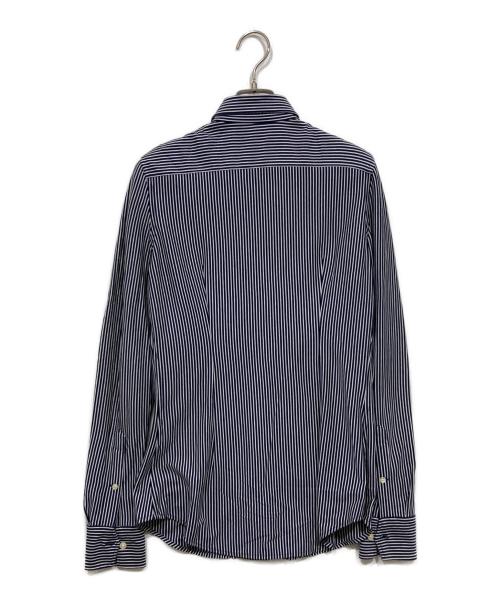 POLO RALPH LAUREN（ポロ・ラルフローレン）POLO RALPH LAUREN (ポロ・ラルフローレン) 長袖シャツ/ストライプ ネイビー サイズ:ｓの古着・服飾アイテム