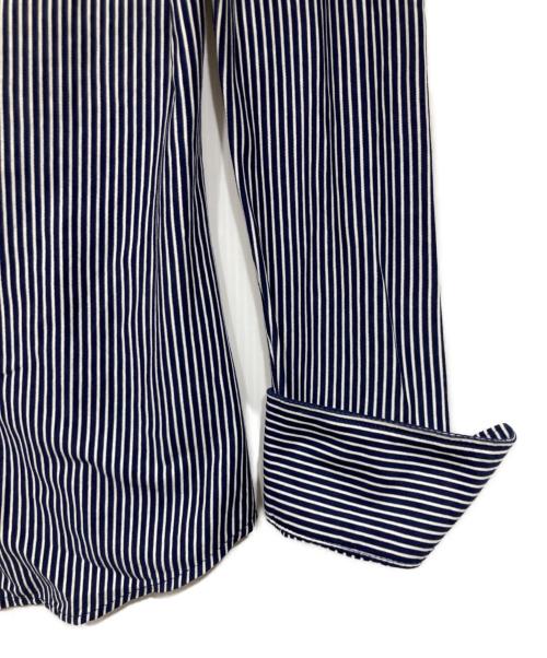 POLO RALPH LAUREN（ポロ・ラルフローレン）POLO RALPH LAUREN (ポロ・ラルフローレン) 長袖シャツ/ストライプ ネイビー サイズ:ｓの古着・服飾アイテム