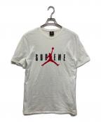 SUPREME×JORDANシュプリーム×ジョーダン）の古着「Jordan Tee」｜ホワイト
