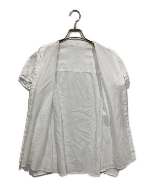 IENA（イエナ）IENA (イエナ) パフスリーブ半袖ブラウス ホワイト サイズ:FREEの古着・服飾アイテム