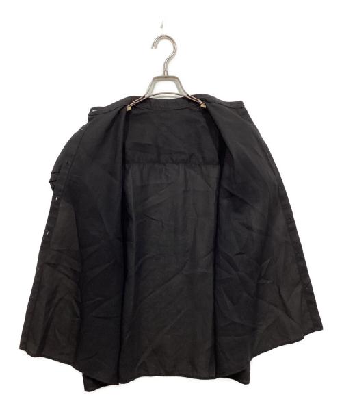 IENA（イエナ）IENA (イエナ) パフスリーブ半袖ブラウス ブラック サイズ:FREEの古着・服飾アイテム
