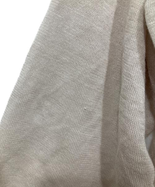 IENA（イエナ）IENA (イエナ) ラミーVネックカーディガン ベージュ サイズ:FREEの古着・服飾アイテム