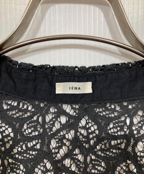 IENA（イエナ）IENA (イエナ) ラッセルレースシャツ ブラック サイズ:-の古着・服飾アイテム