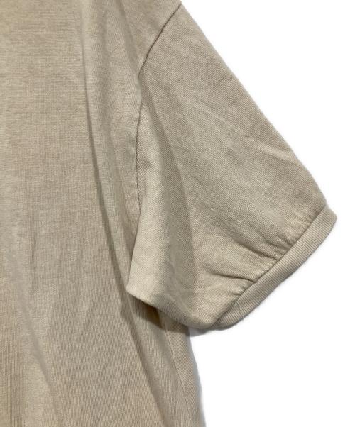 JOURNAL STANDARD（ジャーナルスタンダード）JOURNAL STANDARD (ジャーナルスタンダード) STAR&STRIPE オーバーFIT POLO SHIRTS ベージュ サイズ:FREEの古着・服飾アイテム