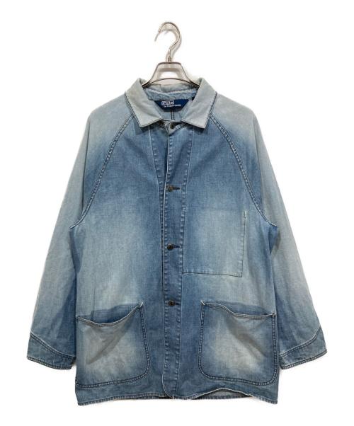 POLO RALPH LAUREN（ポロ・ラルフローレン）POLO RALPH LAUREN (ポロ・ラルフローレン) カバーオール ブルー サイズ:Ｌの古着・服飾アイテム