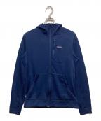 Patagoniaパタゴニア）の古着「R1 フルジップ フーディ」｜ネイビー