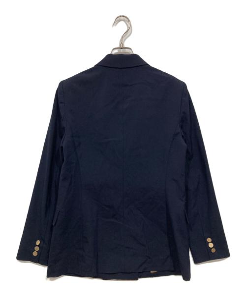 allureville（アルアバイル）allureville (アルアバイル) ダブルジャケット ネイビー サイズ:2の古着・服飾アイテム