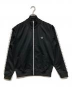 FRED PERRYフレッドペリー）の古着「トラックジャケット / Taped Track Jacket」｜ブラック