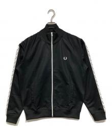 FRED PERRY（フレッドペリー）の古着「トラックジャケット / Taped Track Jacket」｜ブラック