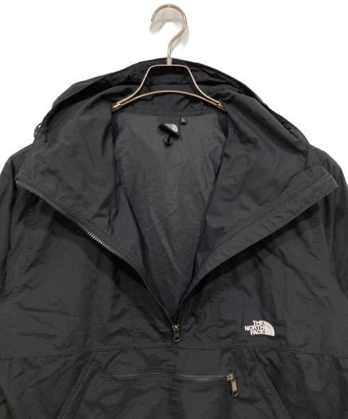 THE NORTH FACE（ザ ノース フェイス）THE NORTH FACE (ザ ノース フェイス) COMPACT ANORAK ブルゾン ブラック サイズ:Lの古着・服飾アイテム
