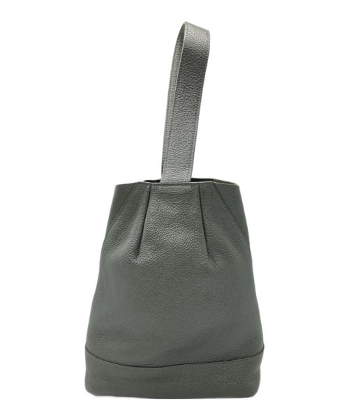 POLPETTA（ポルペッタ）POLPETTA (ポルペッタ) TULIPANO バケットバッグ / レザーハンドバッグ グリーンの古着・服飾アイテム