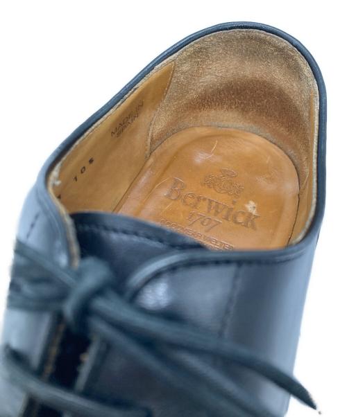 berwick（バーウィック）berwick (バーウィック) Uチップレザーシューズ ブラック サイズ:10 1/2の古着・服飾アイテム