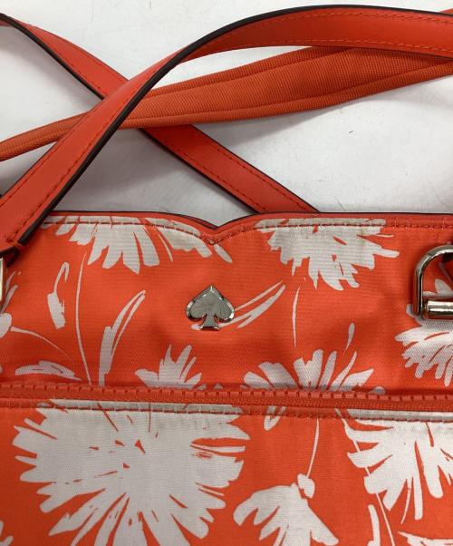 Kate Spade（ケイトスペード）Kate Spade (ケイトスペード) 2WAYトートバッグ オレンジの古着・服飾アイテム