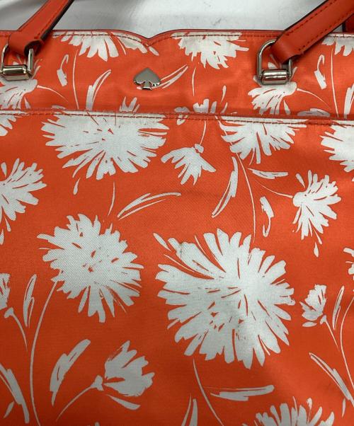 Kate Spade（ケイトスペード）Kate Spade (ケイトスペード) 2WAYトートバッグ オレンジの古着・服飾アイテム