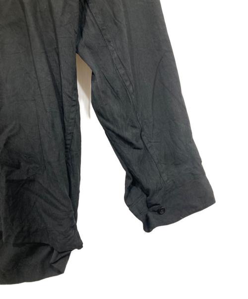 PERRY ELLIS（ペリーエリス）PERRY ELLIS (ペリーエリス) シルクシャツ ブラック サイズ:Ⅼの古着・服飾アイテム